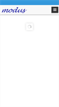 Mobile Screenshot of modussystems.com